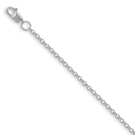 Sterling Silver Micro Belcher Necklace – ACN002B-16