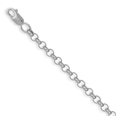 Sterling Silver Belcher Necklace