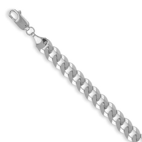 Sterling Silver Curb Chain Bracelet – ACN006D-18