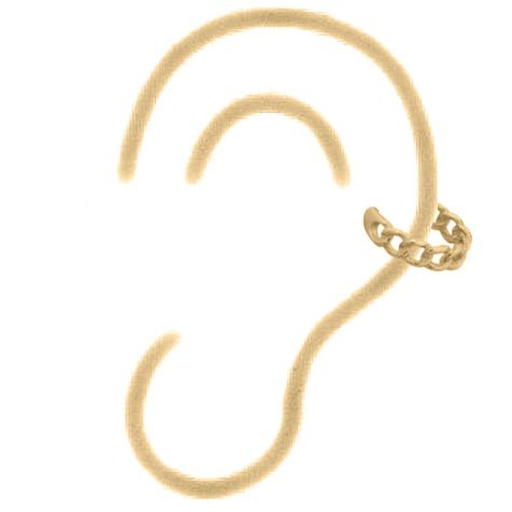 Sterling Silver Ear Cuff – AEC007 - Image 4