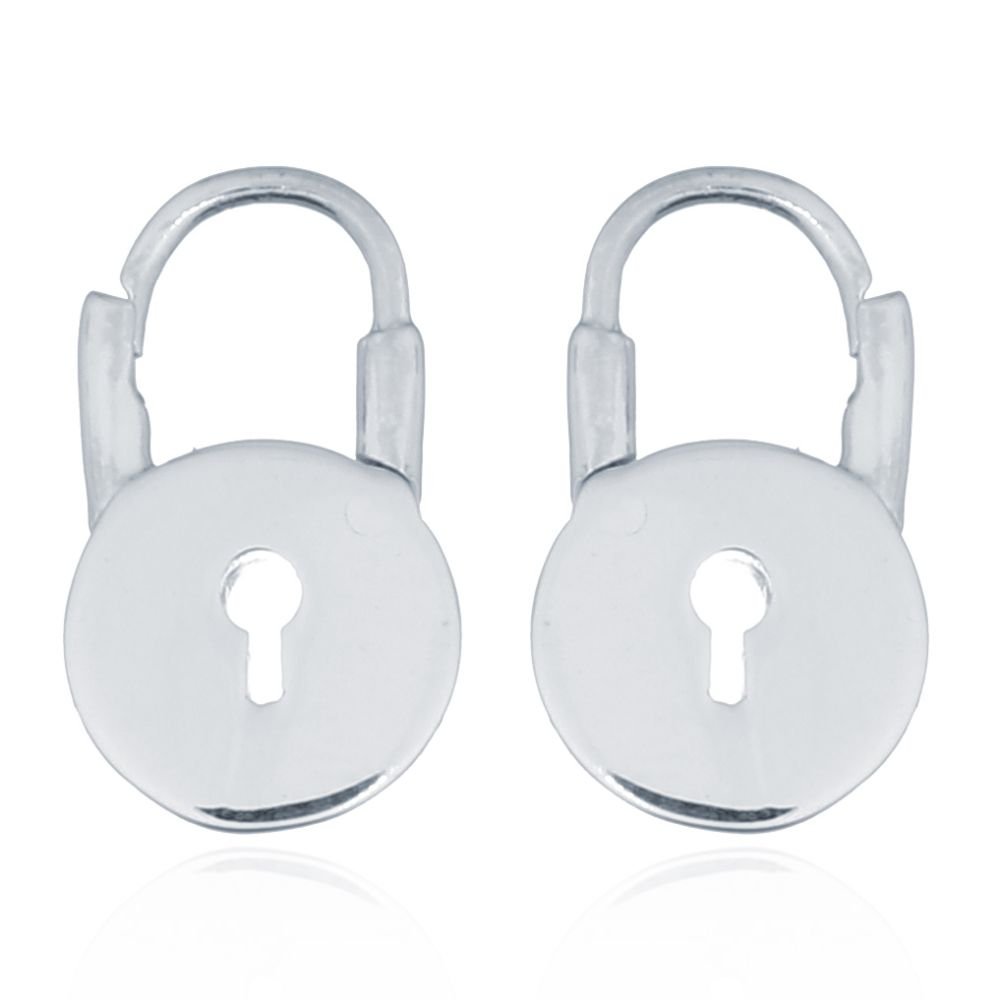 love padlock earrings